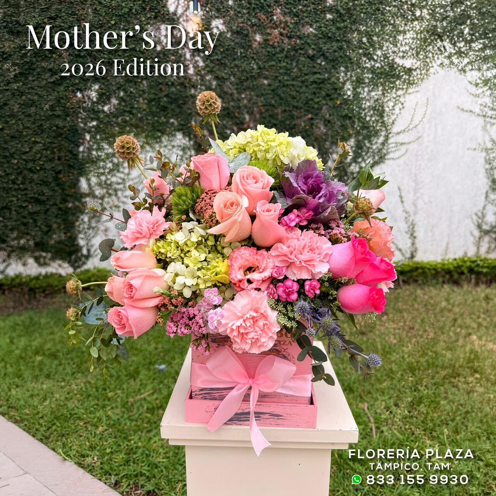 𝗠𝗼𝘁𝗵𝗲𝗿'𝘀 𝗗𝗮𝘆 𝟮𝟬𝟮𝟲 𝗘𝗱𝗶𝘁𝗶𝗼𝗻
Sorprende a Mamá con un hermoso arreglo, Calendariza su entrega con tiempo
https://tienda.floreriaplaza.com/
📍 Visítanos: Faja de Oro 204, Lomas de Rosales, Tampico
📞 Llámanos: 833 224 4128, 833 224 4129, 833 224 1144
📲 WhatsApp: https://wa.me/5218331559930
#floreriaplazalomas #floreriaplazaentampico #dígaloconflores #TampicoMadero #floresnaturales #mamá2026 #mothersday