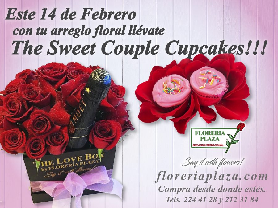 Llévate The Sweet Couple Cupcakes!!!